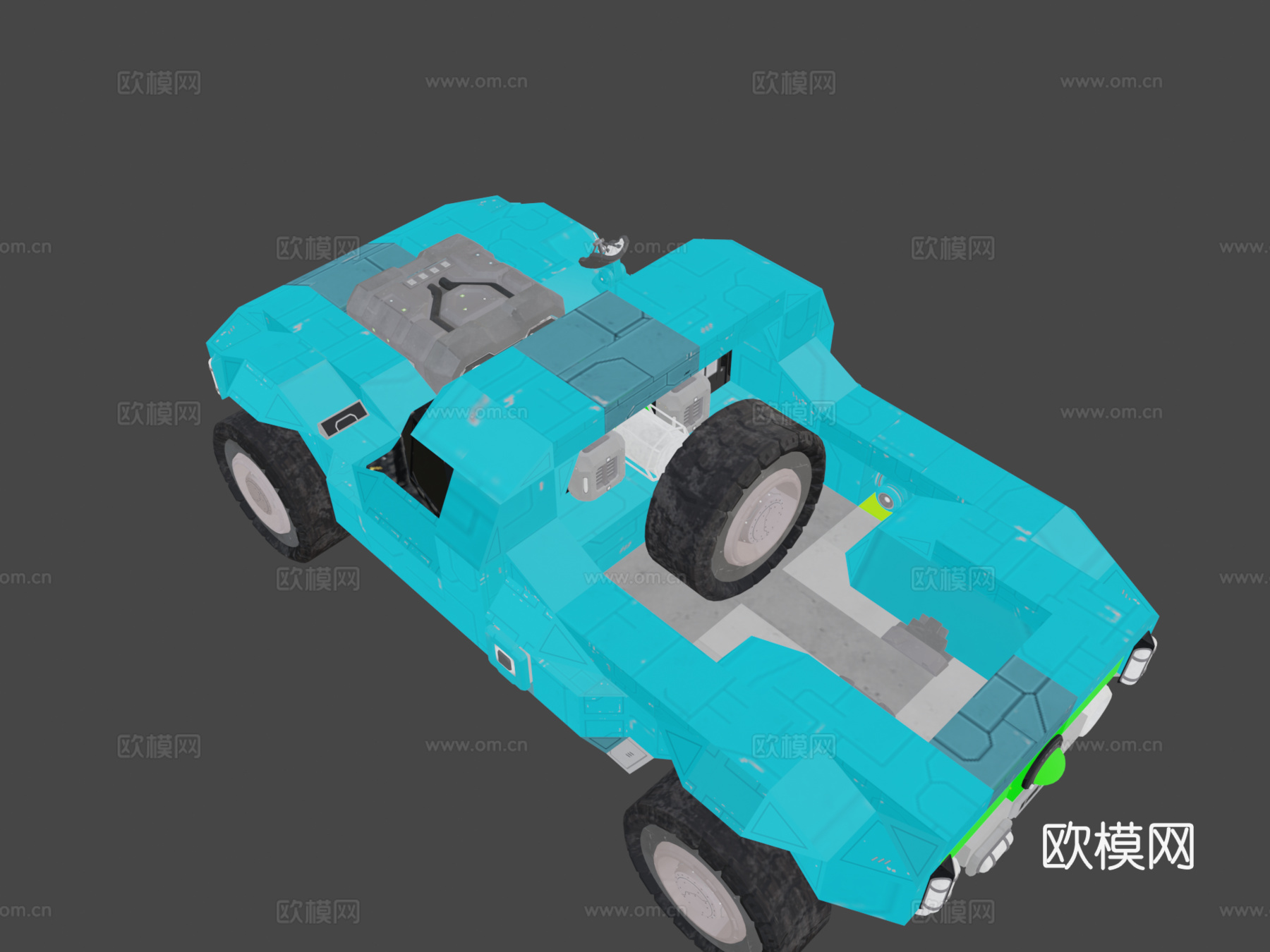 克罗珀汽车-斗士MKI3d模型下载（渲染图8）