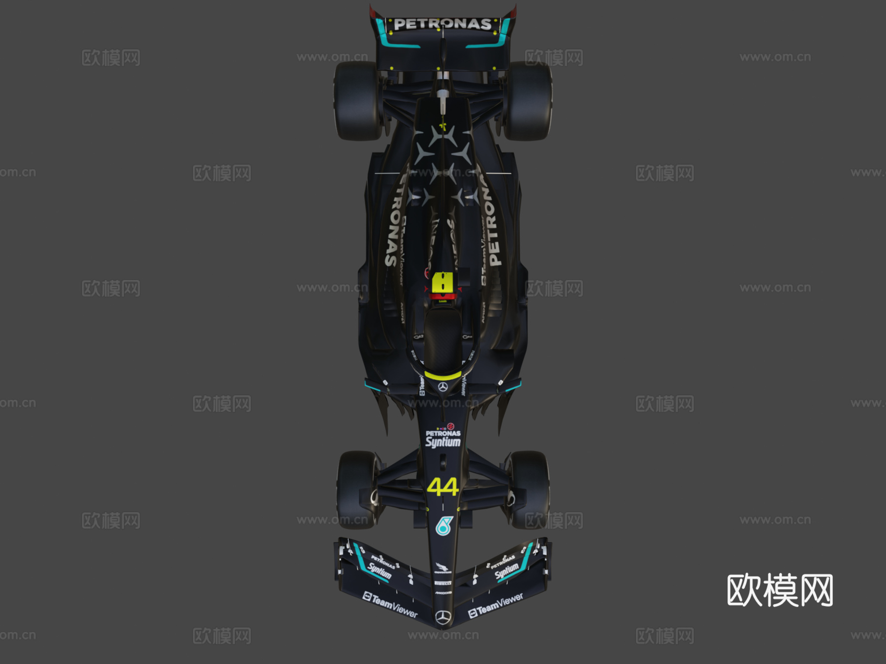 F1 2023 梅赛德斯 W143d模型下载（渲染图8）