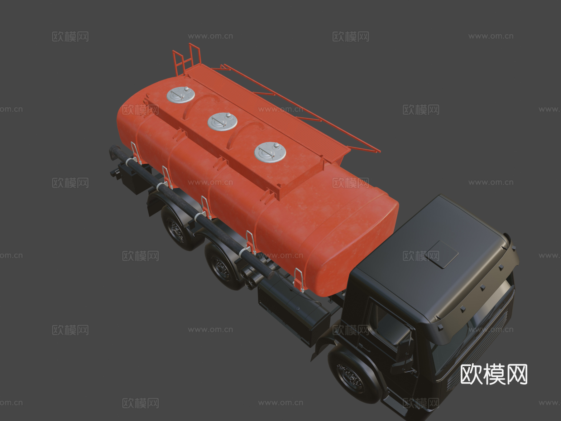 通用油罐车3d模型下载（渲染图8）