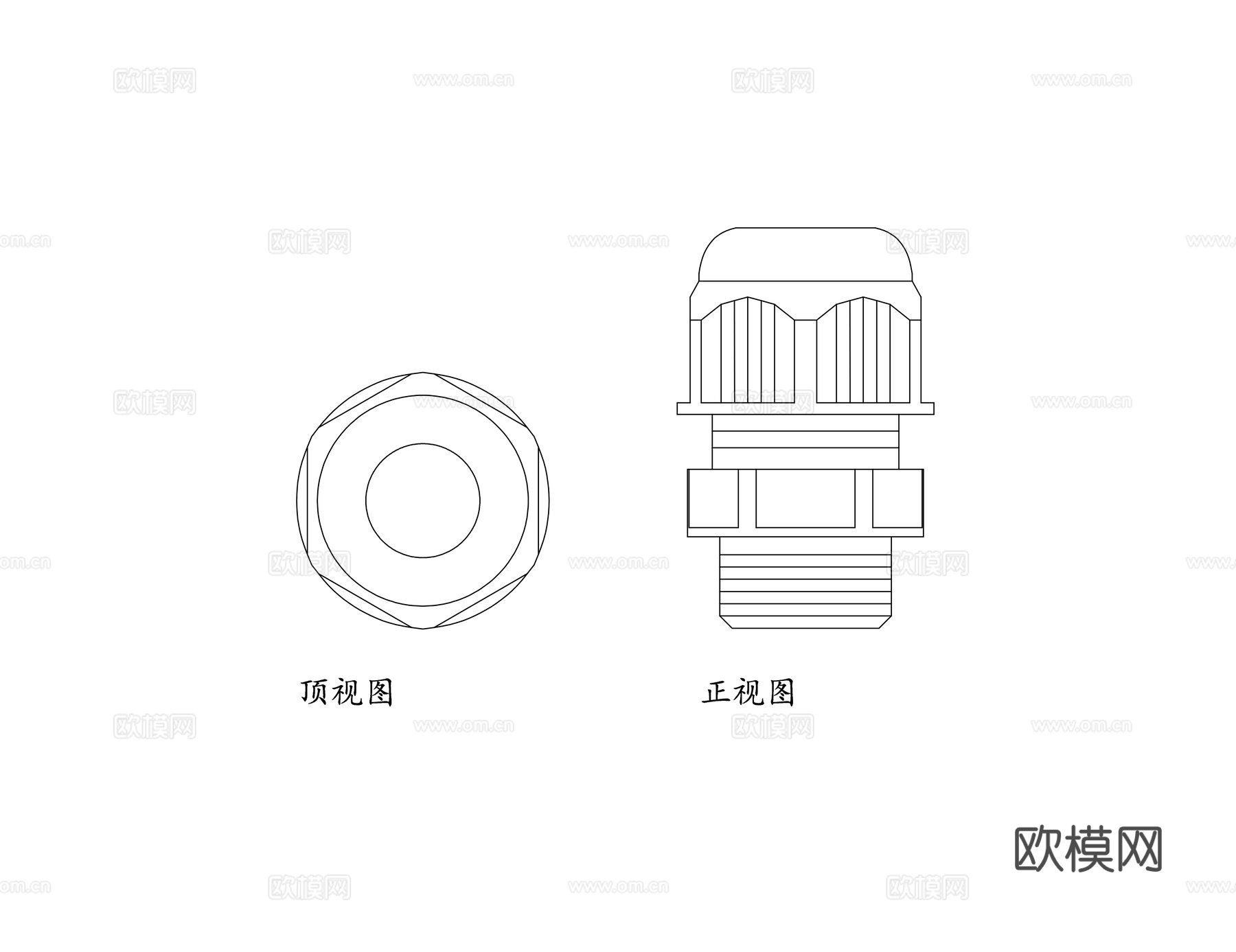 电缆头 接线端子 电缆接线头 电线接头 线缆端子cad施工图