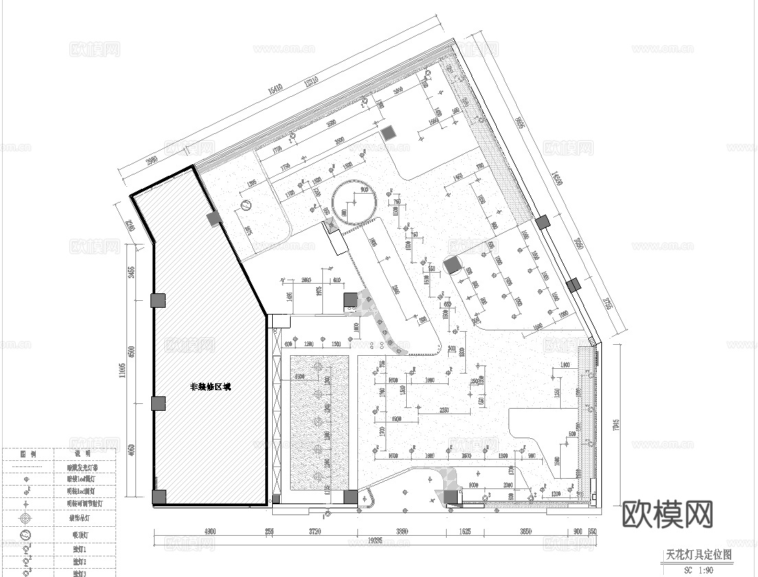 特色小酒馆最新全套 效果图 施工图设计cad施工图
