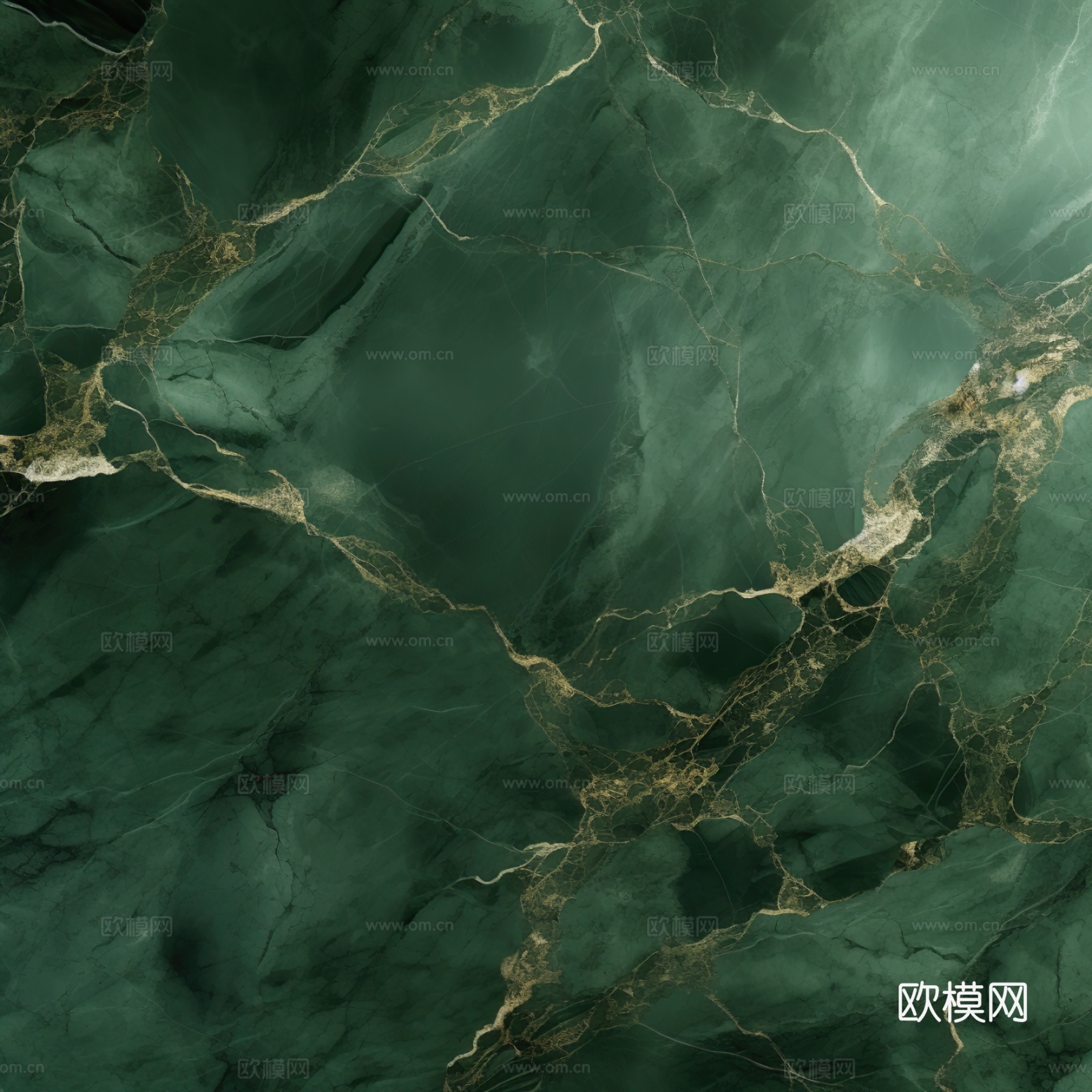 绿色鎏金网状纹大理石