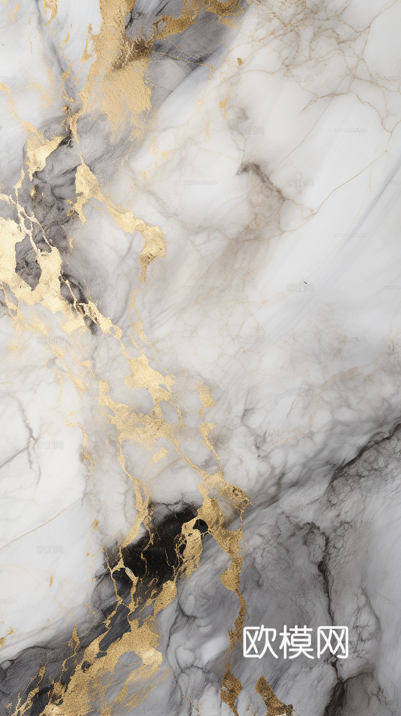 白金丝翡翠奢石大理石