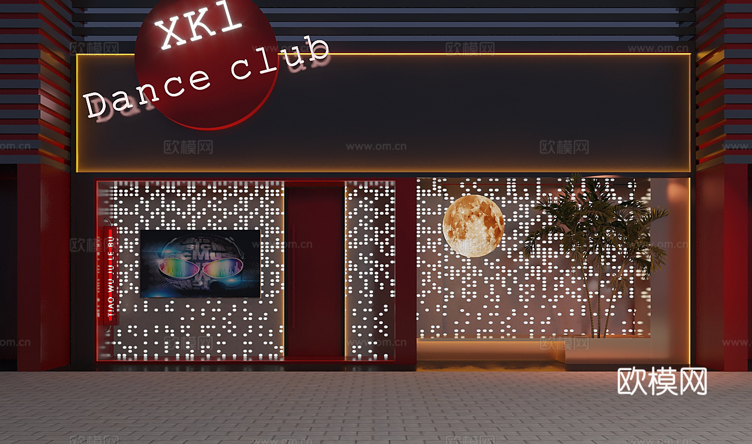 轻奢高端酒馆吧 最新全套 效果图 施工图设计cad施工图