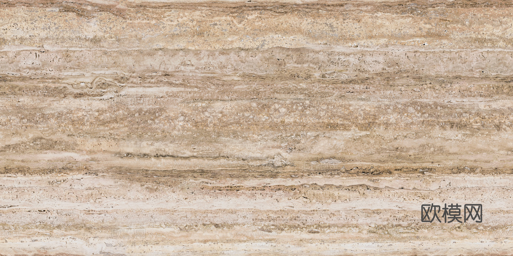 复古原木洞石_无缝浅咖色洞石_横纹洞石