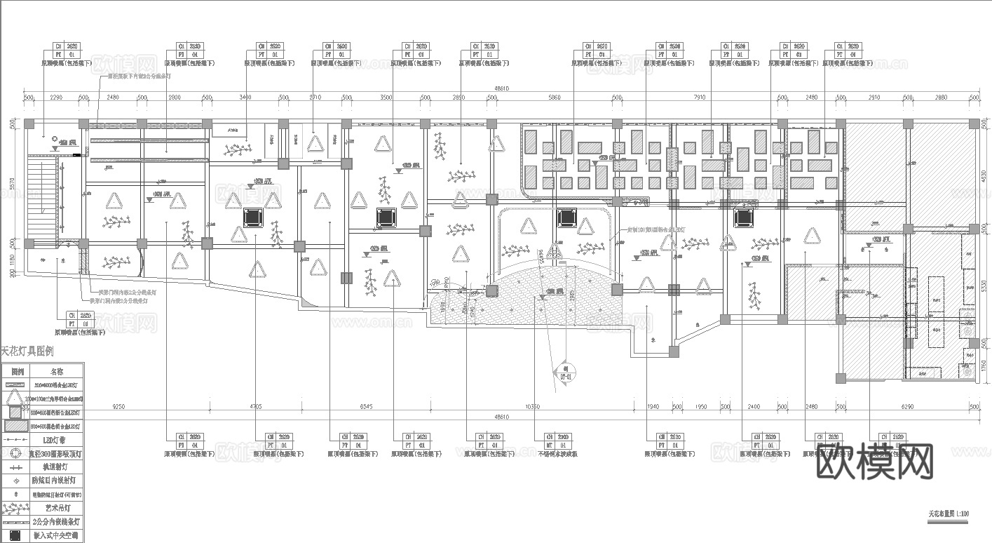 高端音乐酒吧 最新全套 效果图 施工图设计cad施工图