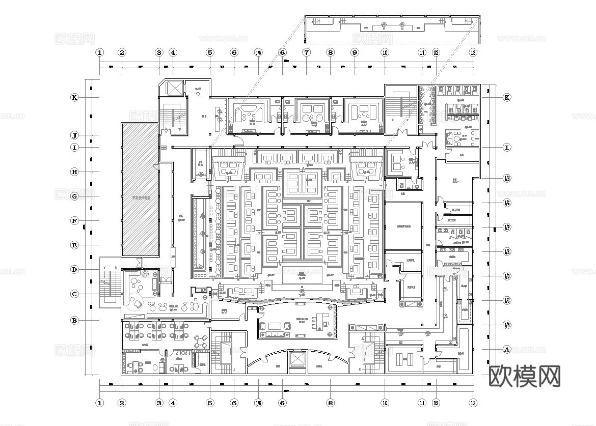 高档酒吧 最新全套 效果图 施工图设计cad施工图