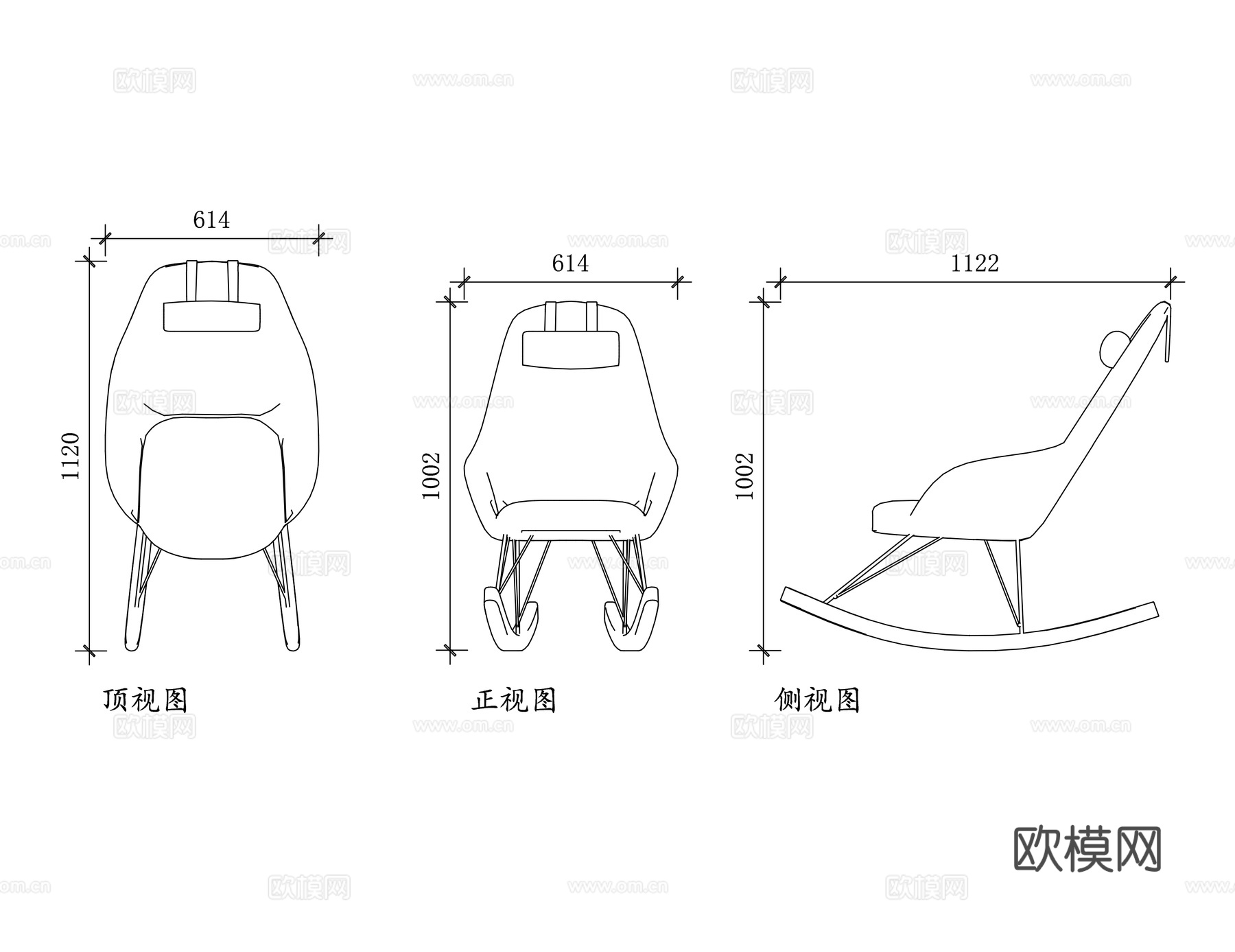 滑翔吊椅 悬空滑翔椅 休闲滑翔椅 秋千滑翔椅 悬浮滑翔椅cad施工图
