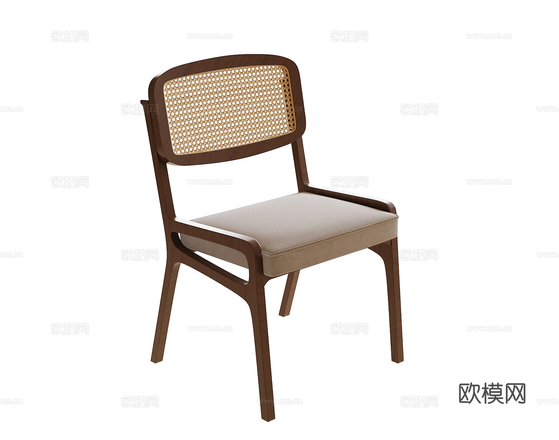 现代单椅su模型