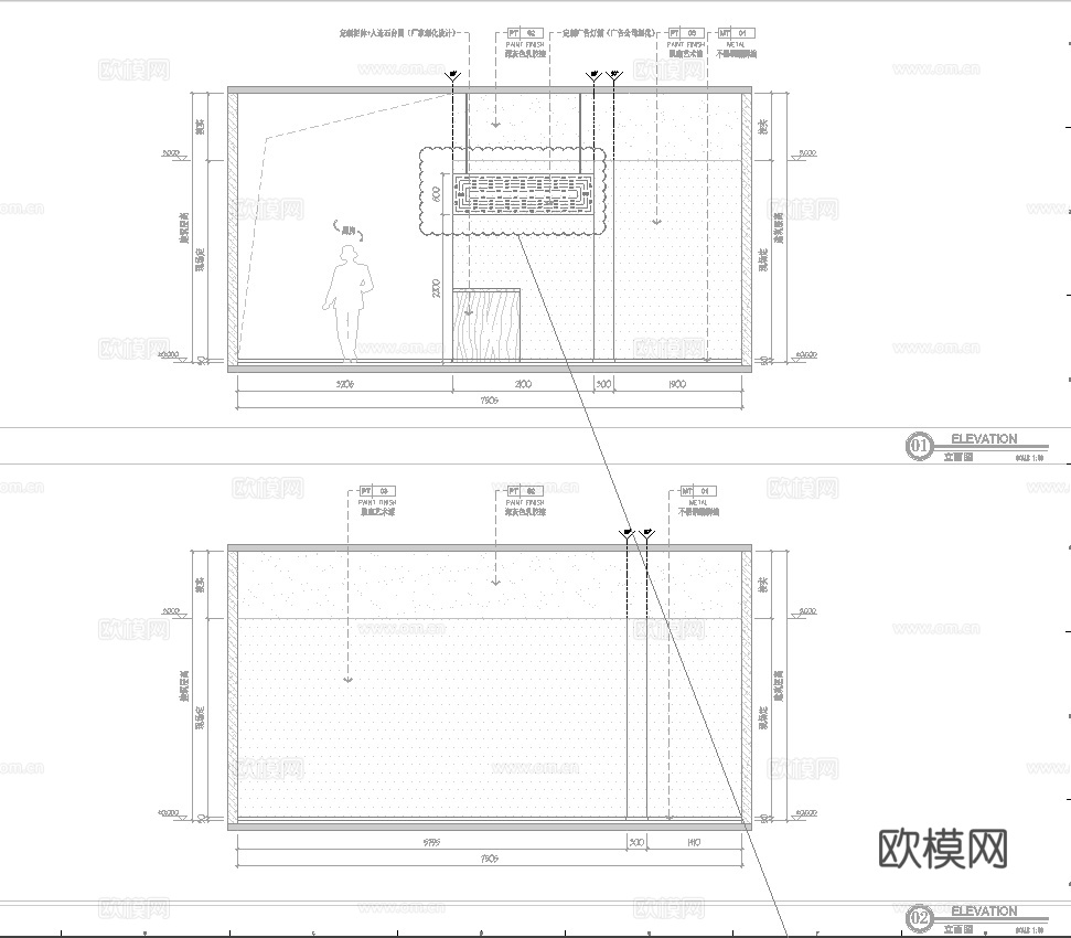 露营风地摊烧烤店 最新全套 效果图 施工图设计cad施工图