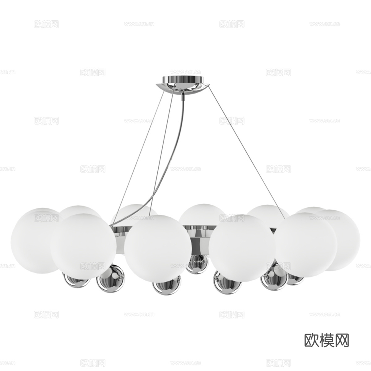 悬挂式吊灯Sferetta3d模型