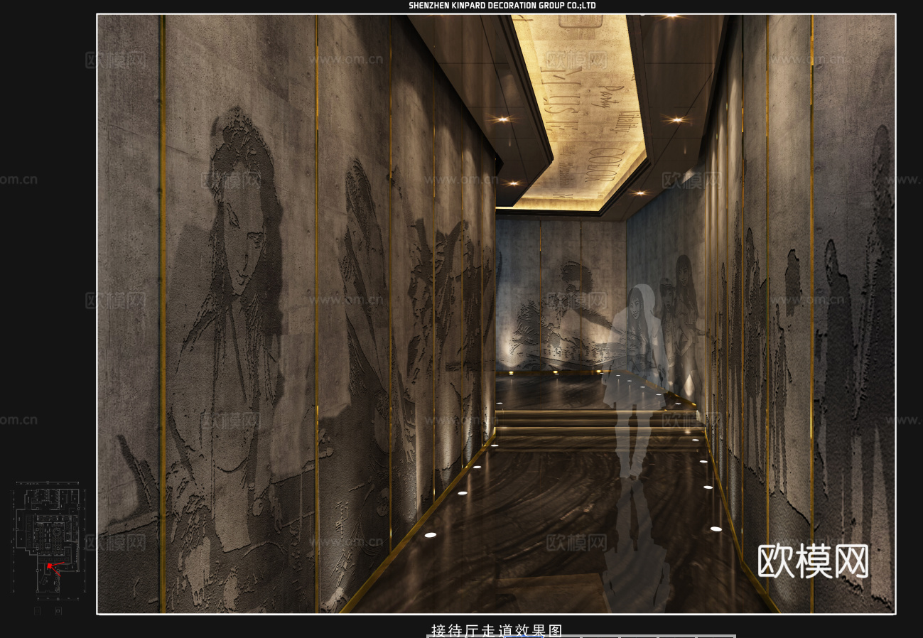 复古酒吧 最新全套 效果图 施工图设计cad施工图