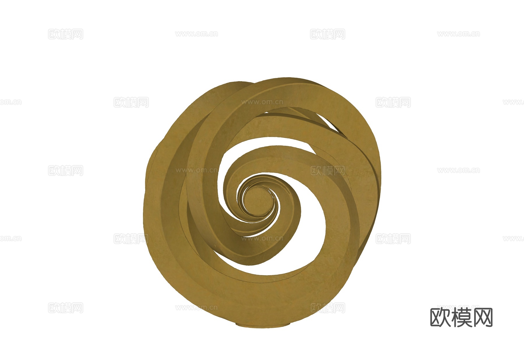 景观雕塑 城市雕塑 不锈钢雕塑 圆环雕塑 异形雕塑 雕塑小品su模型