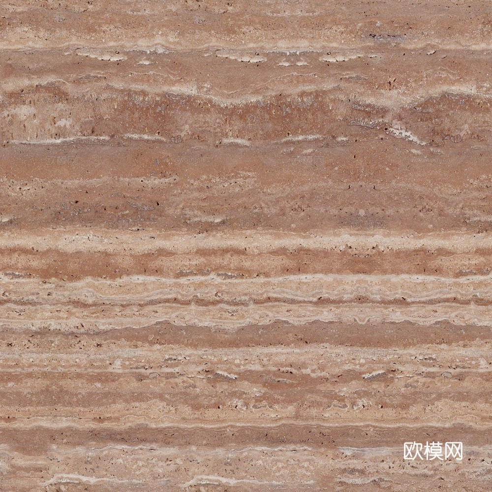 现代简约红洞石 洞石大理石