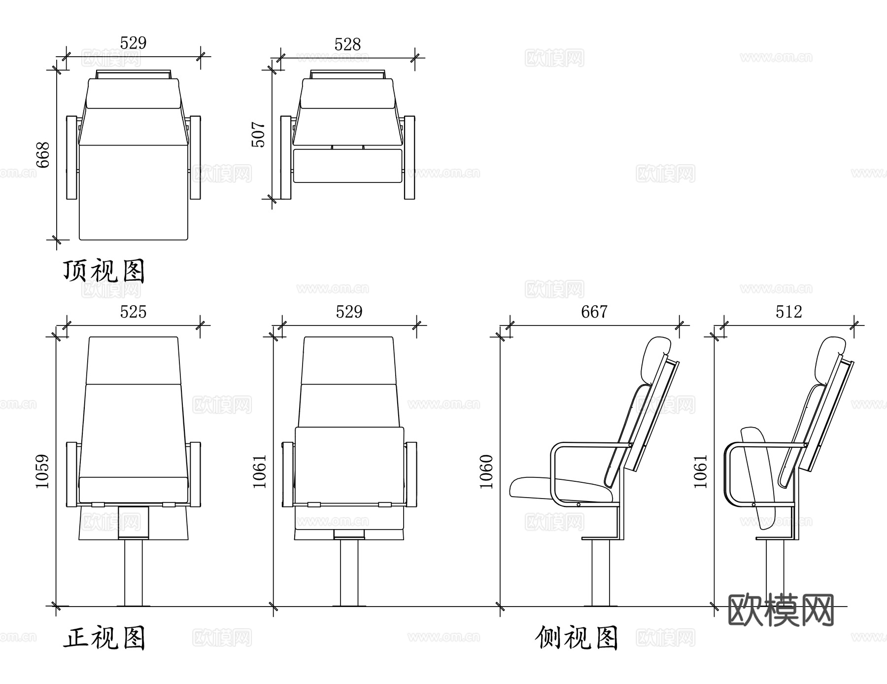 伸缩看台 活动看台 电动伸缩看台 折叠看台 移动式看台cad施工图