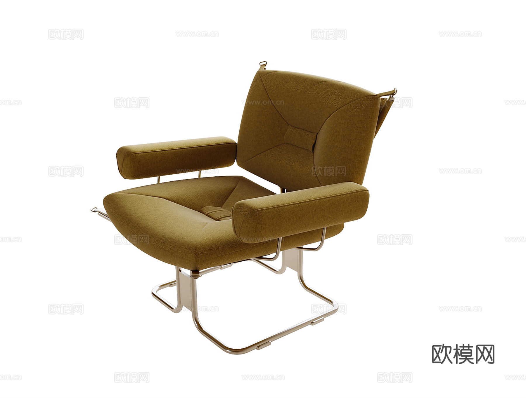 现代休闲椅 单椅su模型
