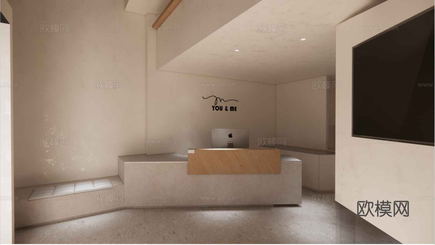 高档美容美甲  最新全套施工图 效果图合集cad施工图