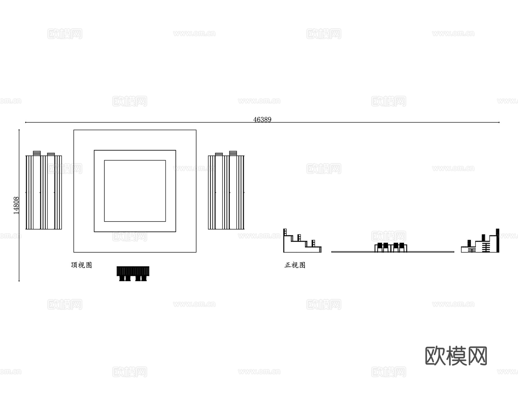 空手道道场 空手道馆 武道场地 空手道训练馆 格斗训练场cad施工图