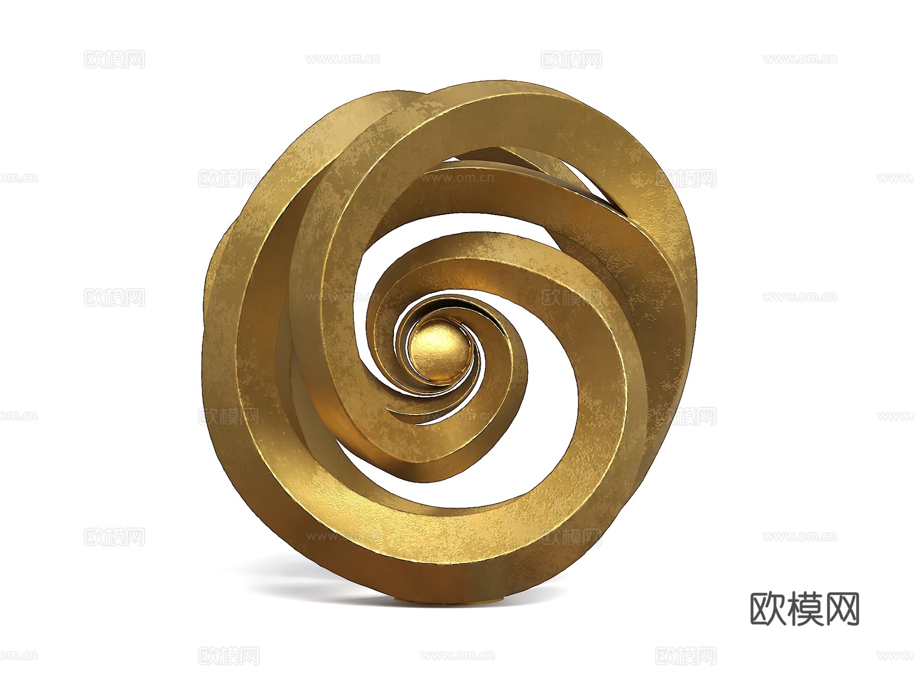 景观雕塑 城市雕塑 不锈钢雕塑 圆环雕塑 异形雕塑 雕塑小品su模型