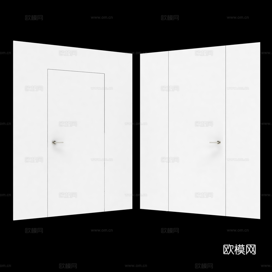 室内门Guardian Infinity 003d模型下载