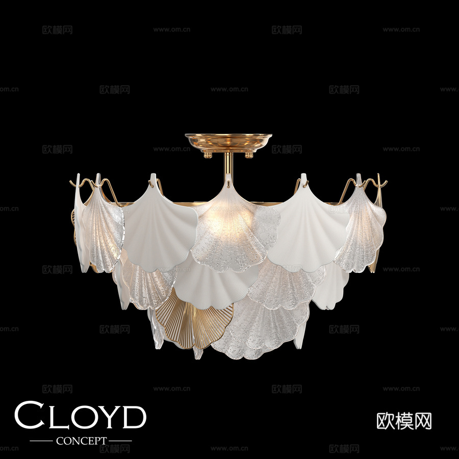 Cloyd POLYNESIA C10 吊灯 (art. 13d模型下载