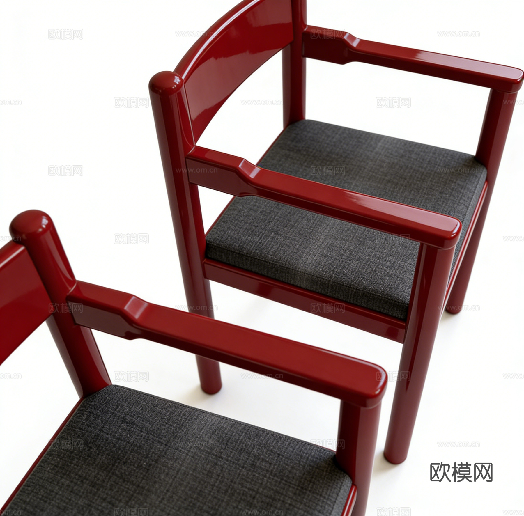 新中式单椅su模型