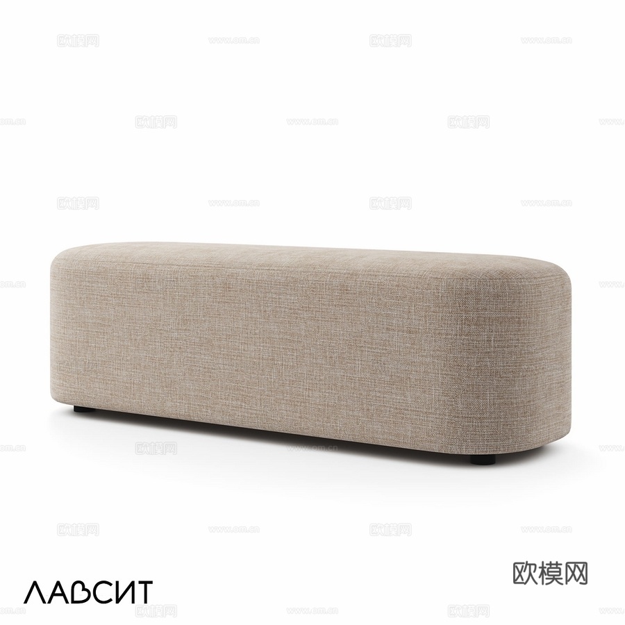 马萨拉基座长凳 OM3d模型下载