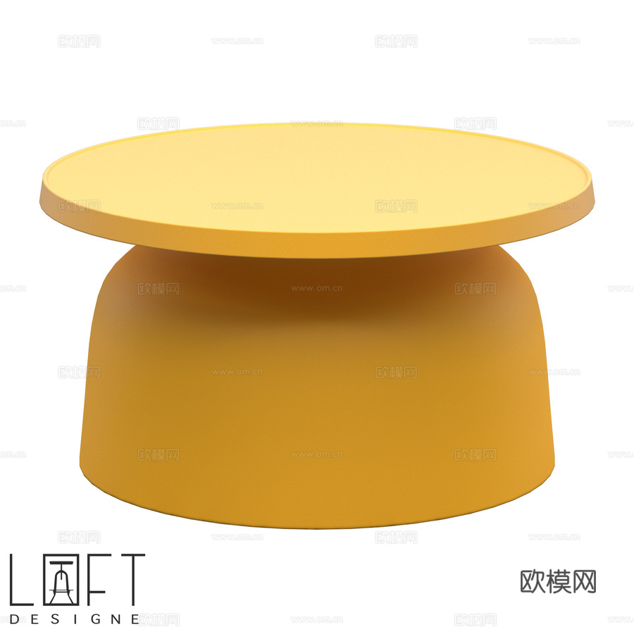 LoftDesigne 63201 款咖啡桌3d模型下载