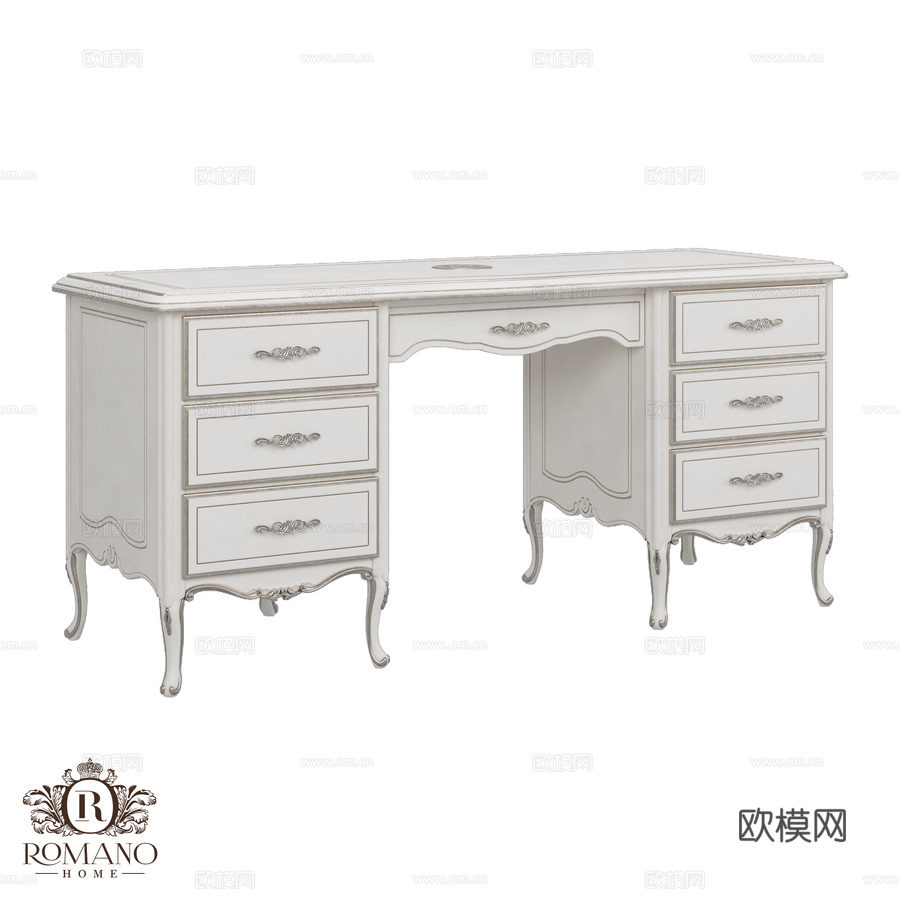 OM Desk 尼卡·罗曼诺家居梳妆台款3d模型