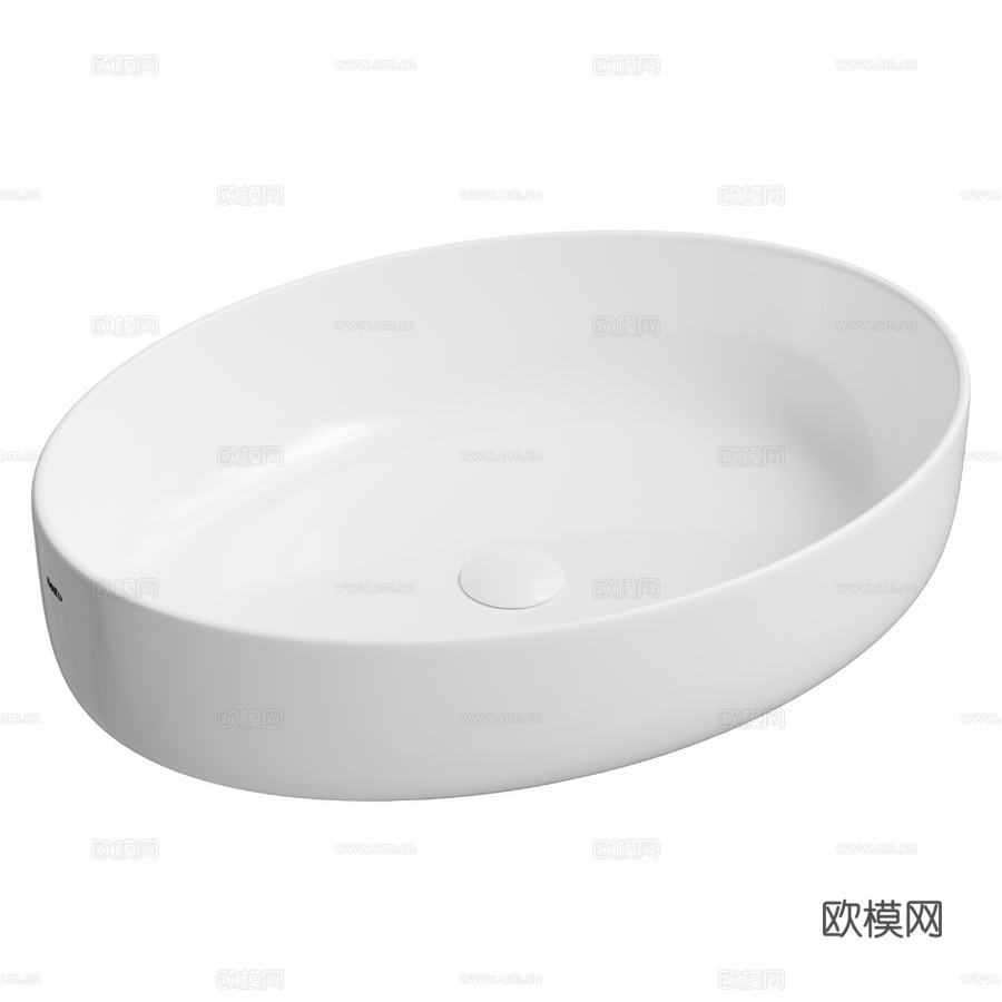 OM悬挂式面盆 BOND S62-5503d模型下载