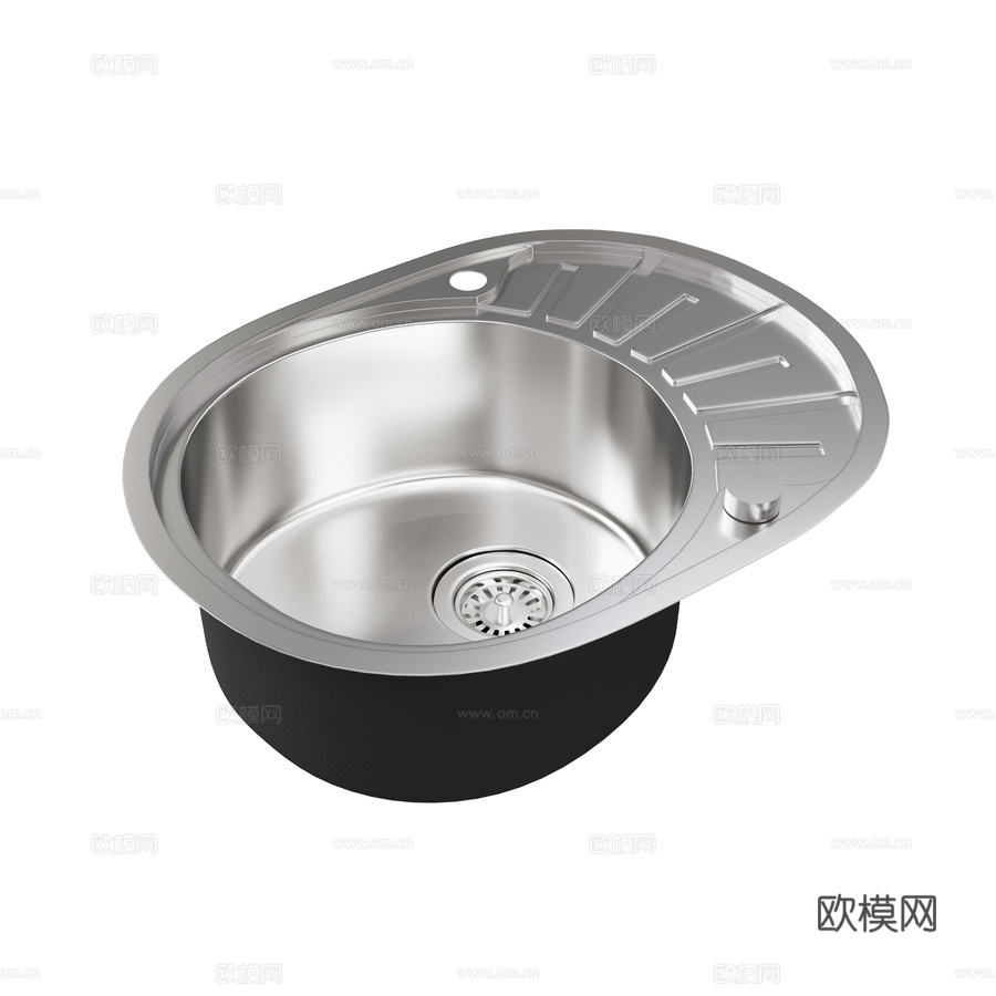 OM 洗脸盆 Oulin OL-R1013d模型下载