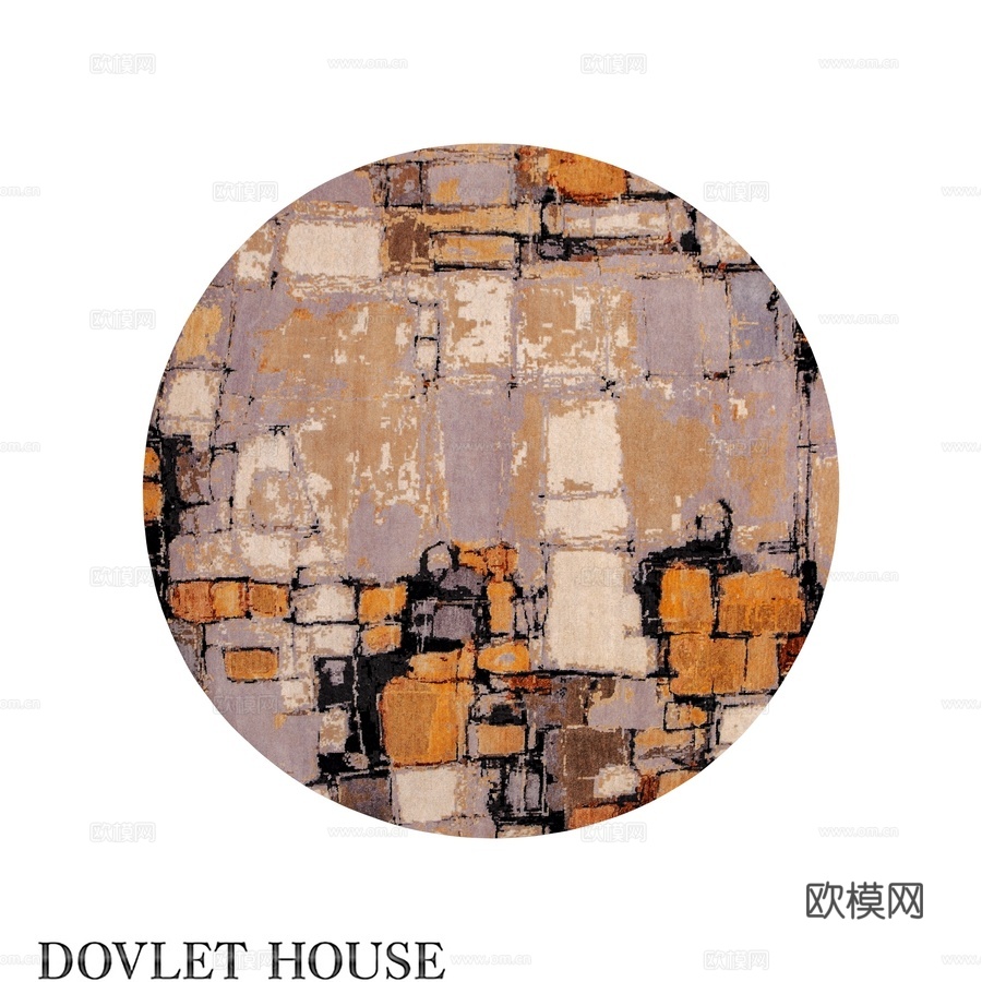 OM地毯 DOVLET HOUSE (art. 23414)3d模型下载