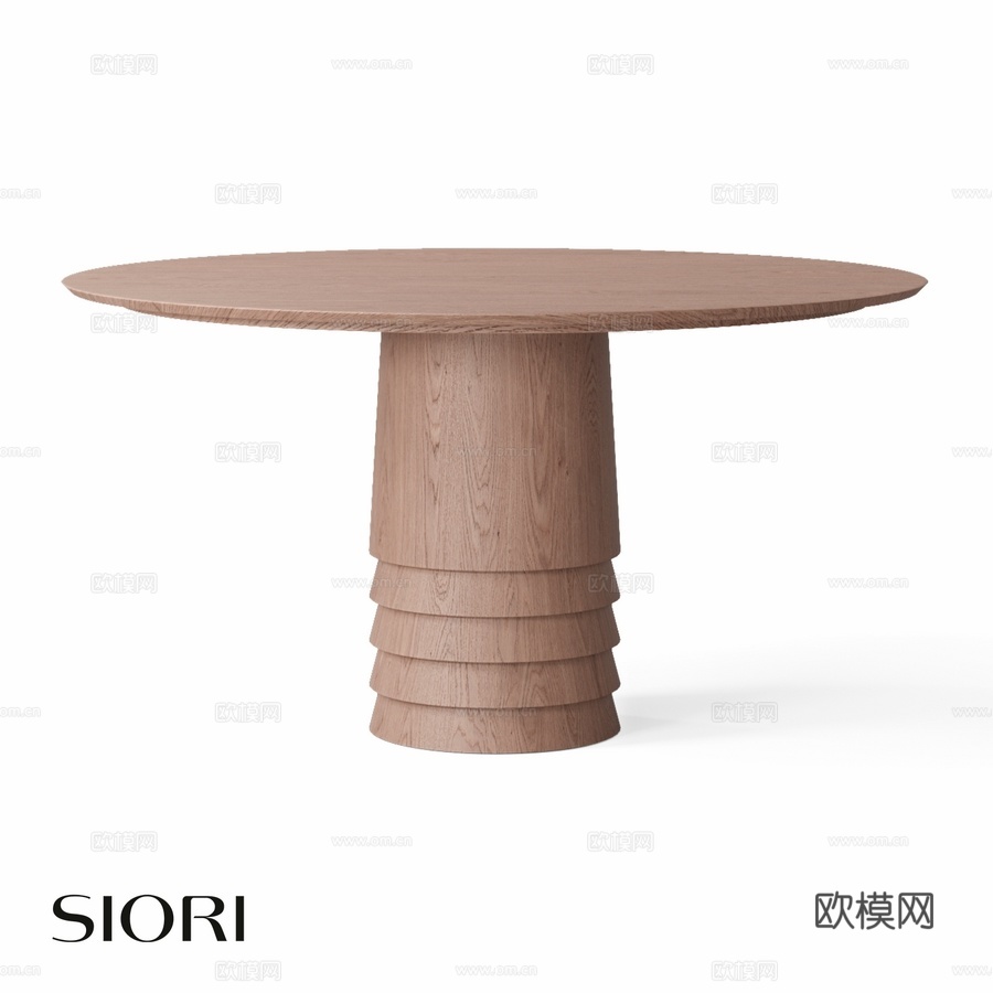 OM Siori Vato 04 餐桌 1500x15003d模型下载