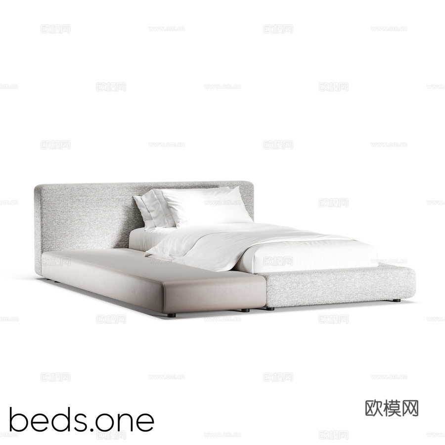 OM beds.one - Tolu儿童床3d模型下载