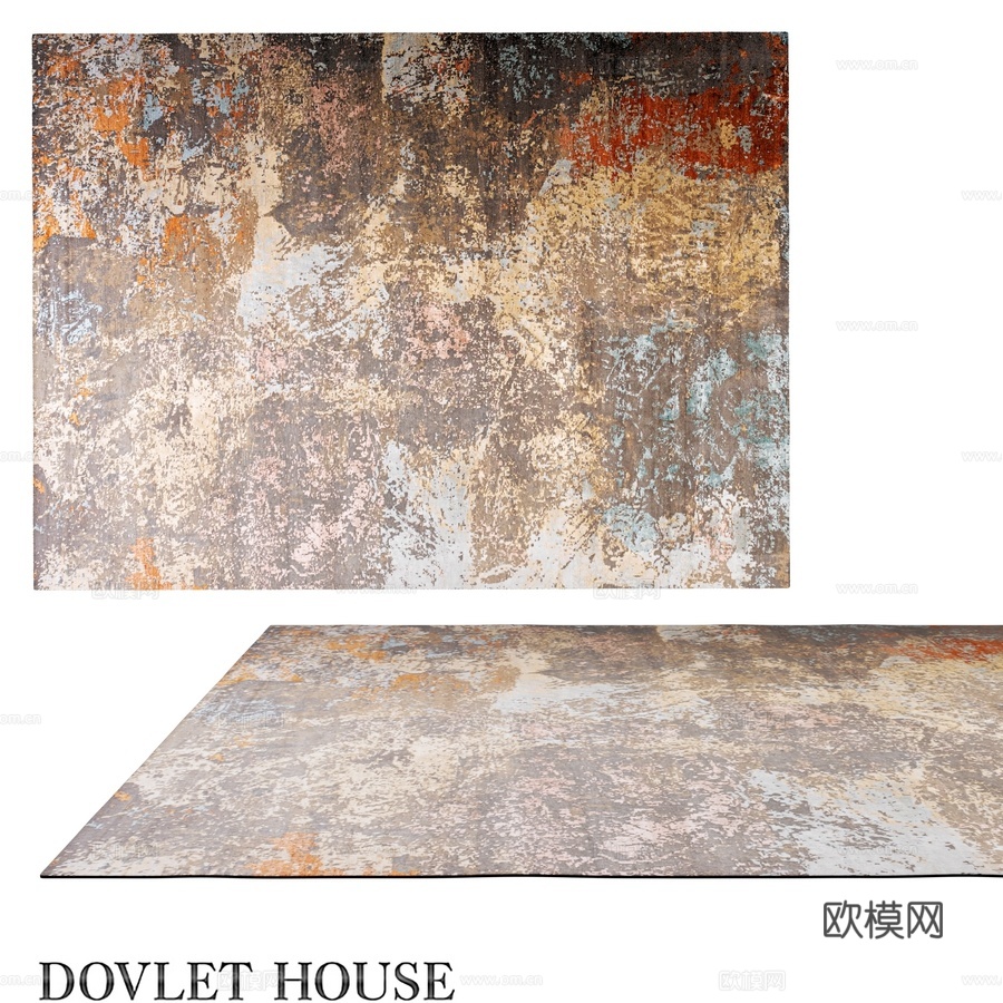 OM地毯 DOVLET HOUSE (art. 23335)3d模型下载