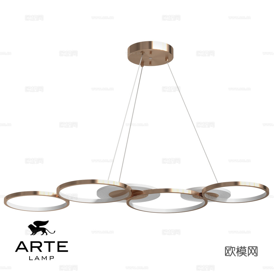 ARTE灯具 OM A2452SP-100PB3d模型下载