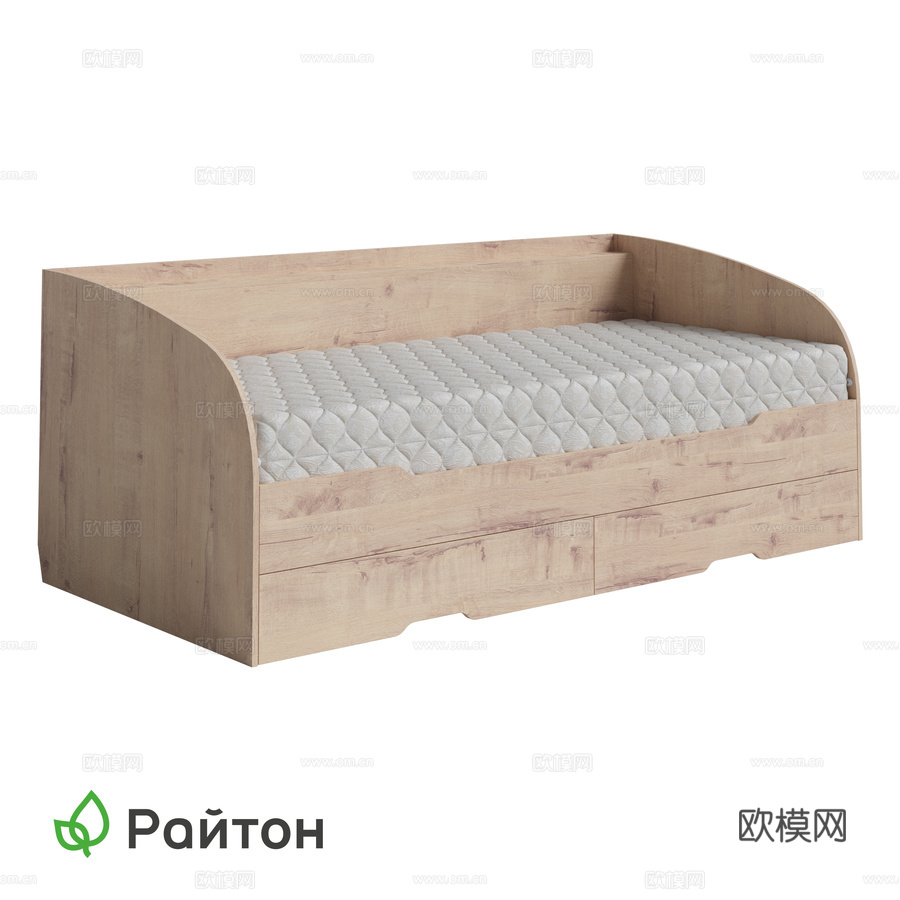 Bord可伸缩床3d模型下载