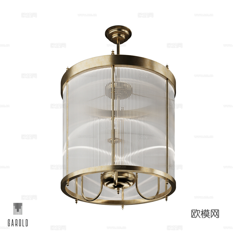 OM Aurora黄铜哈罗德3d模型下载