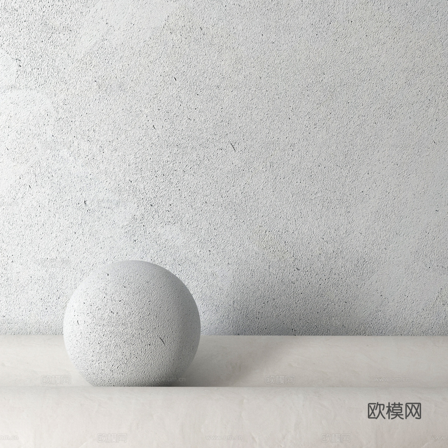 基于微水泥的装饰性涂层mka涂料3d模型下载