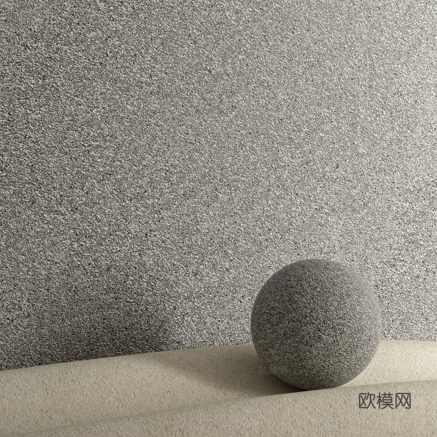 装饰性涂层 mka 涂料 Fakestone3d模型下载