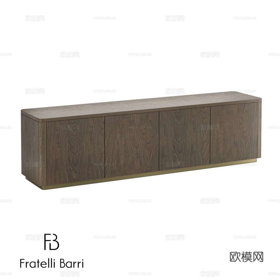 OM电视柜Fratelli Barri BARDI3d模型