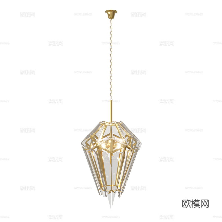 吊灯 10432 Clear3d模型下载