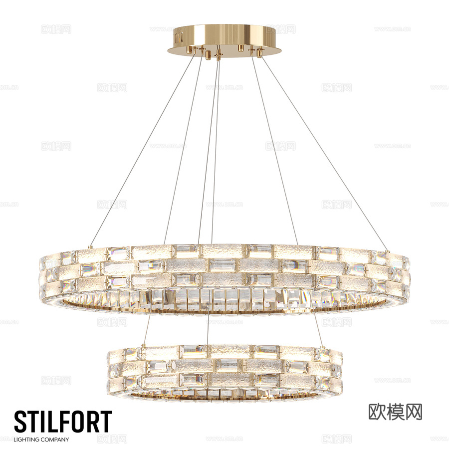 吊灯 Stilfort 4014 03 02P 系列 G3d模型下载