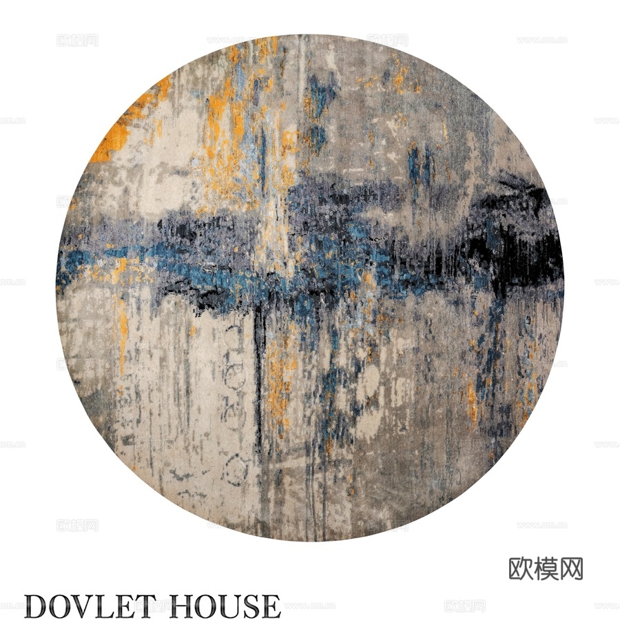 OM地毯 DOVLET HOUSE (art. 23555)3d模型下载