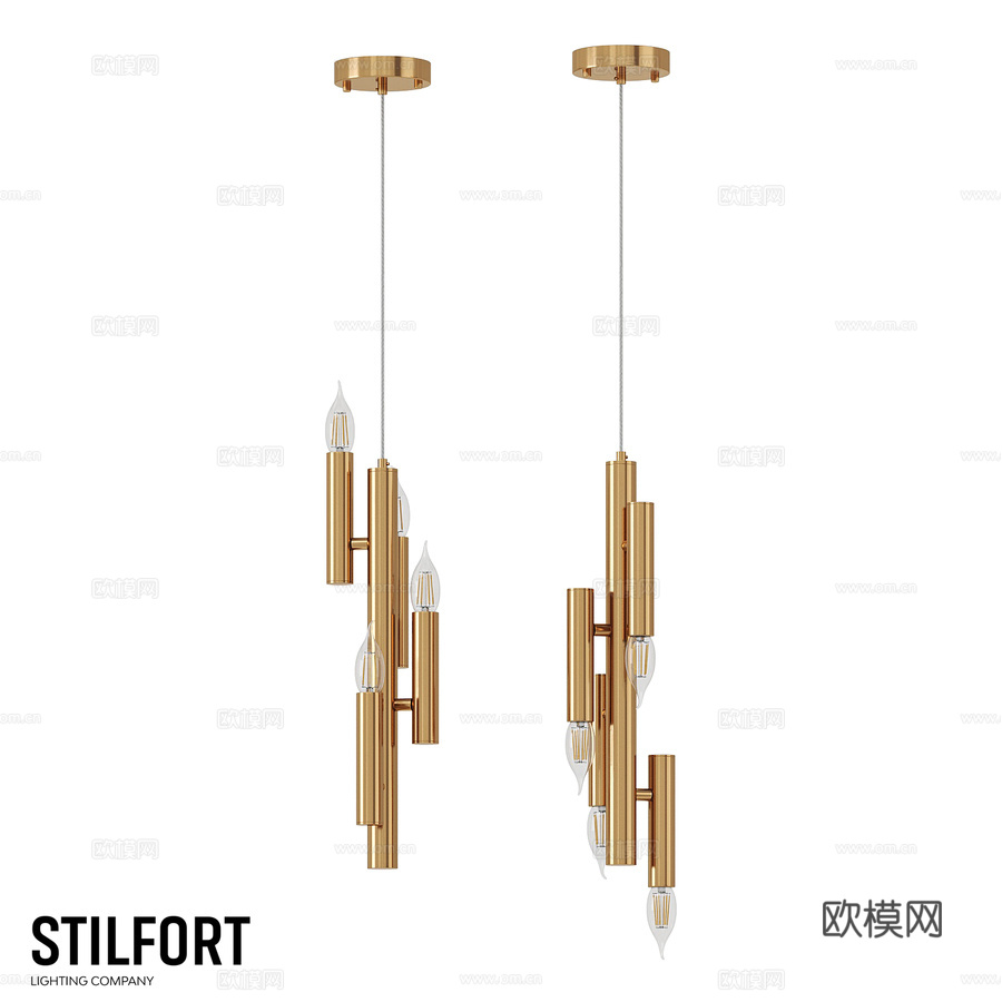 吊灯 Stilfort 2156 05 04P Leonar3d模型下载