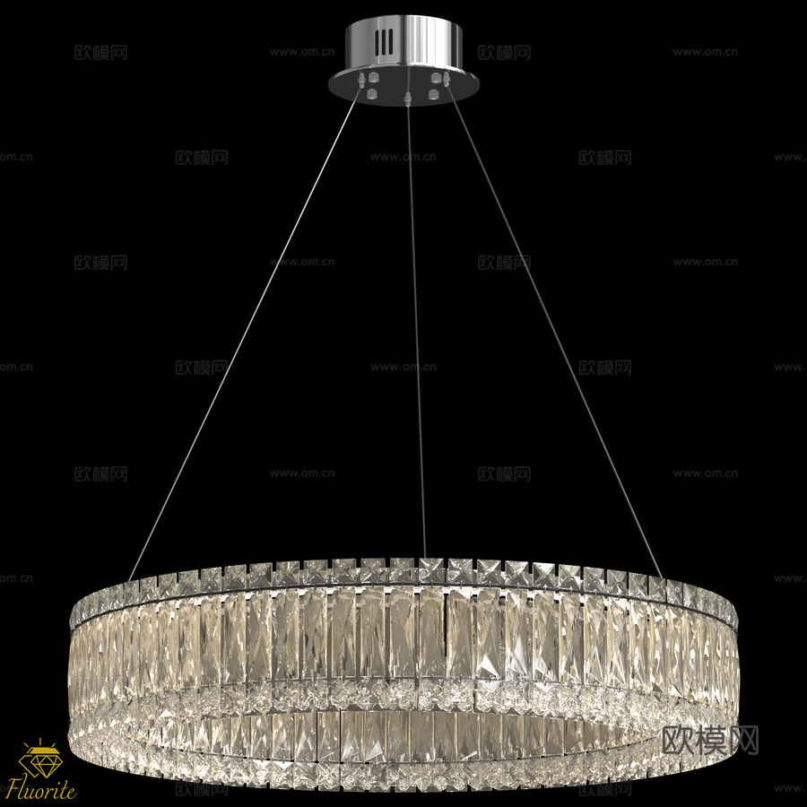 Vetto 萤石 580 毫米 FL1054-6P (OM)3d模型下载