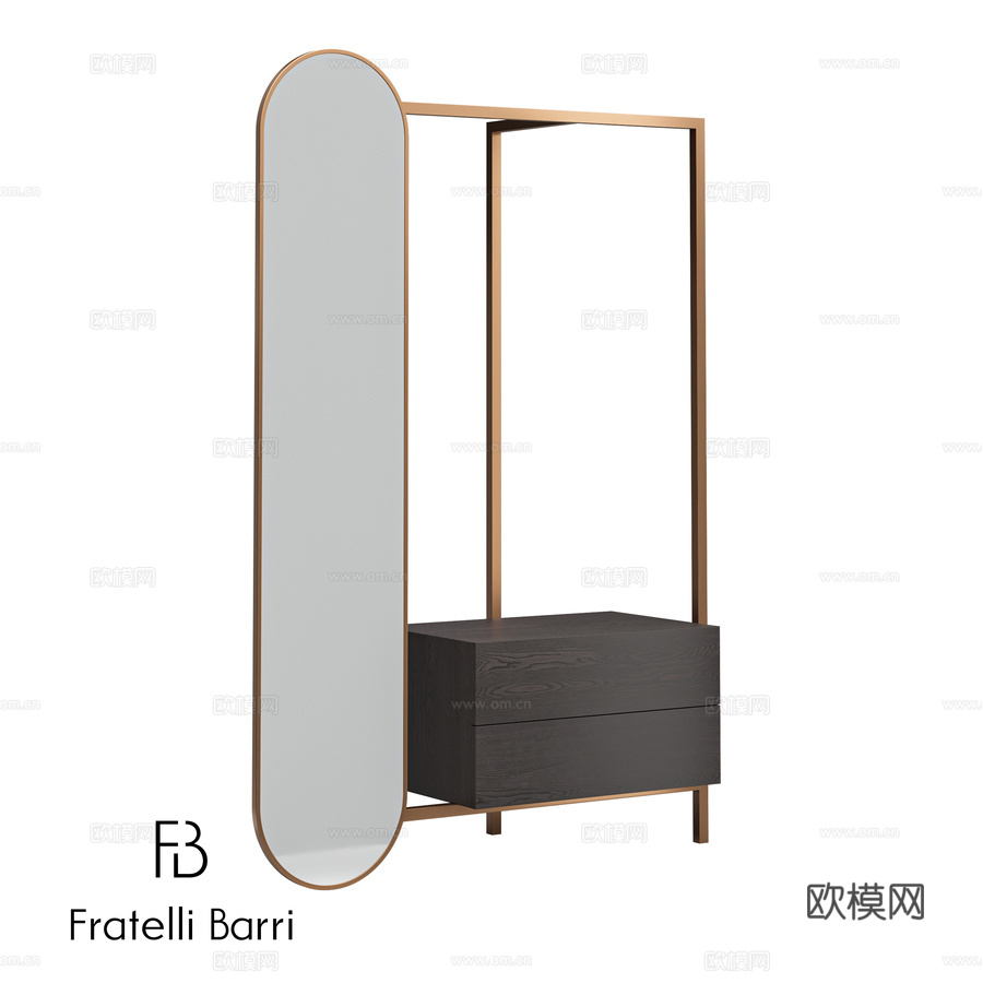 OM Fratelli Barri TERNI衣架3d模型下载