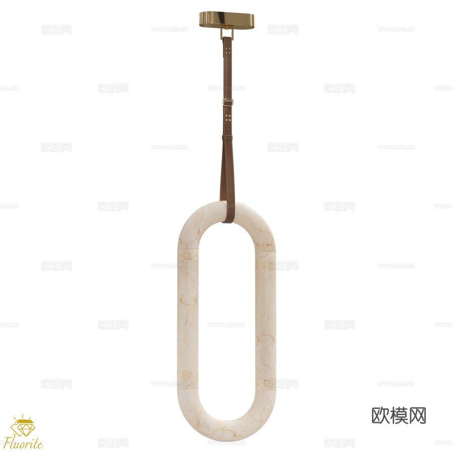 萤石概念灯 800毫米 FL1184-3P (OM)3d模型下载