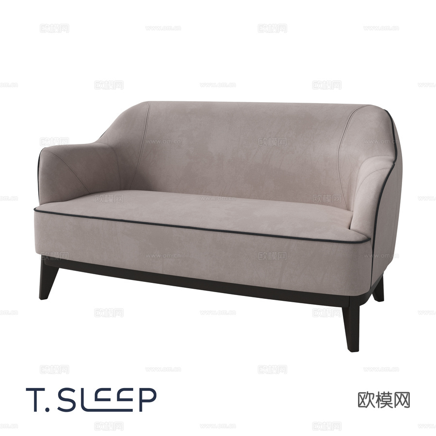 萨沃伊迷你沙发3d模型下载