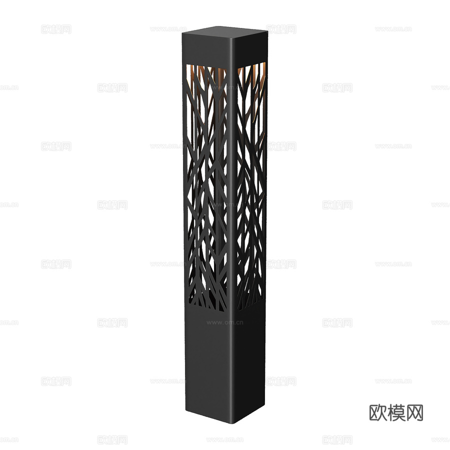 森林笼罩 OM LED 景观灯3d模型